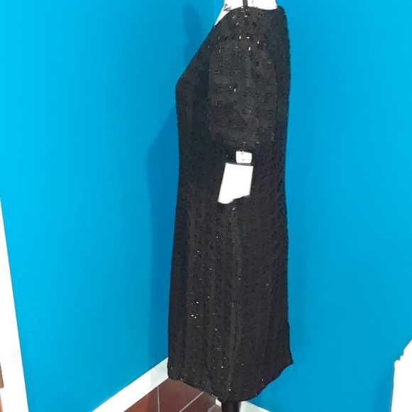 BNWT SCALA PLUS SIZE hand beaded cocktail dress - Picture 5 of 8